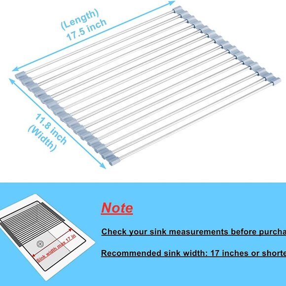 Roll Up Dish Drying Rack - Picture 4 of 6